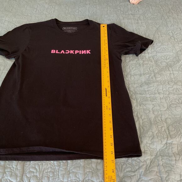 Blackpink Pink Venom Womens Tee Shirt Pure Cotton Black Large - Picture 8 of 10